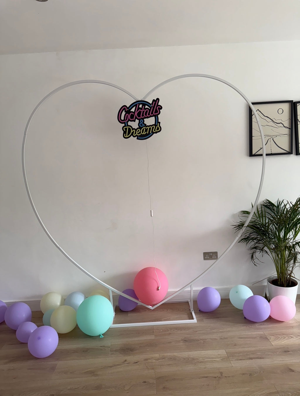 Heart Arch Rail – Available for Hire